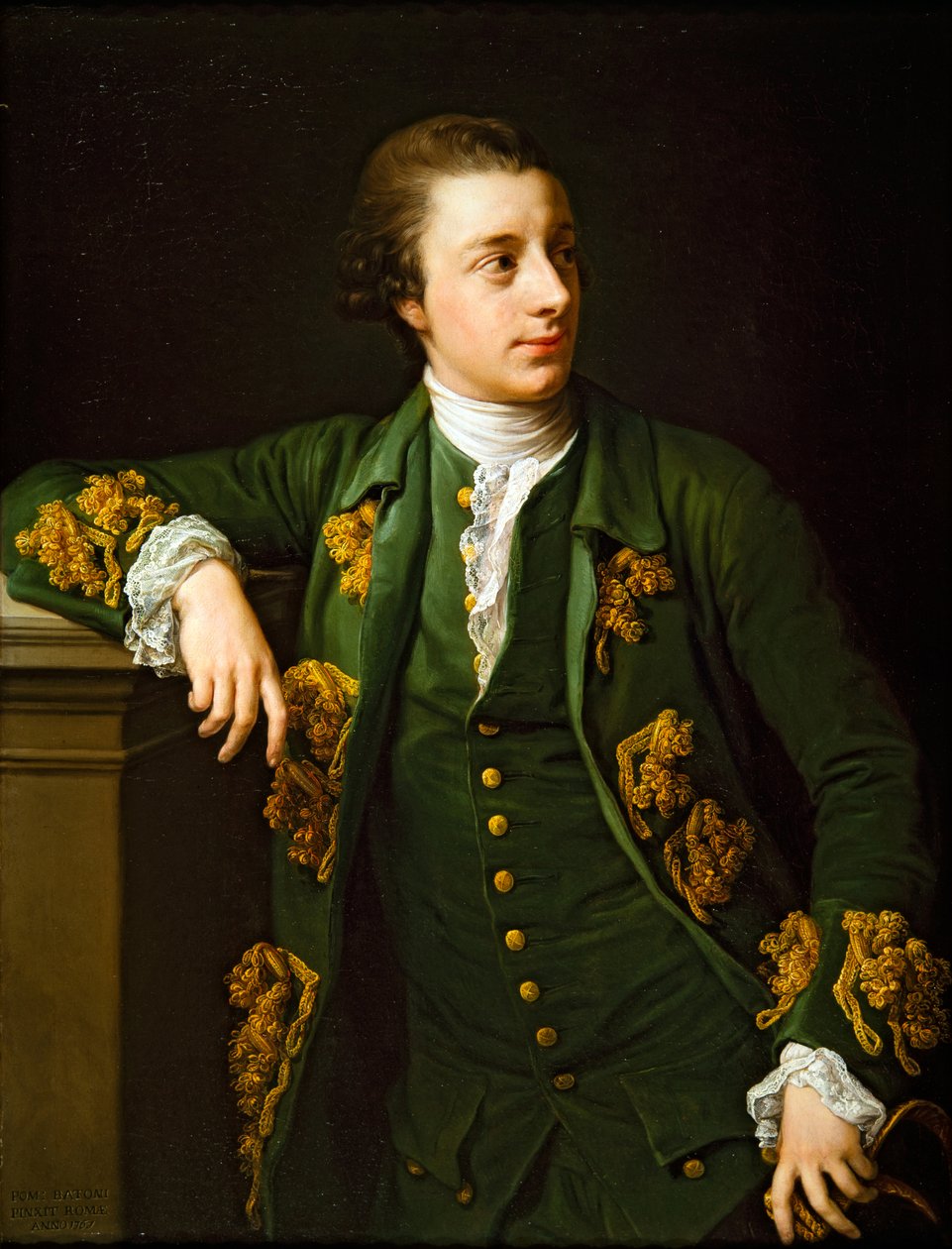 Porträtt av den ärade John Smith av Pompeo Girolamo Batoni