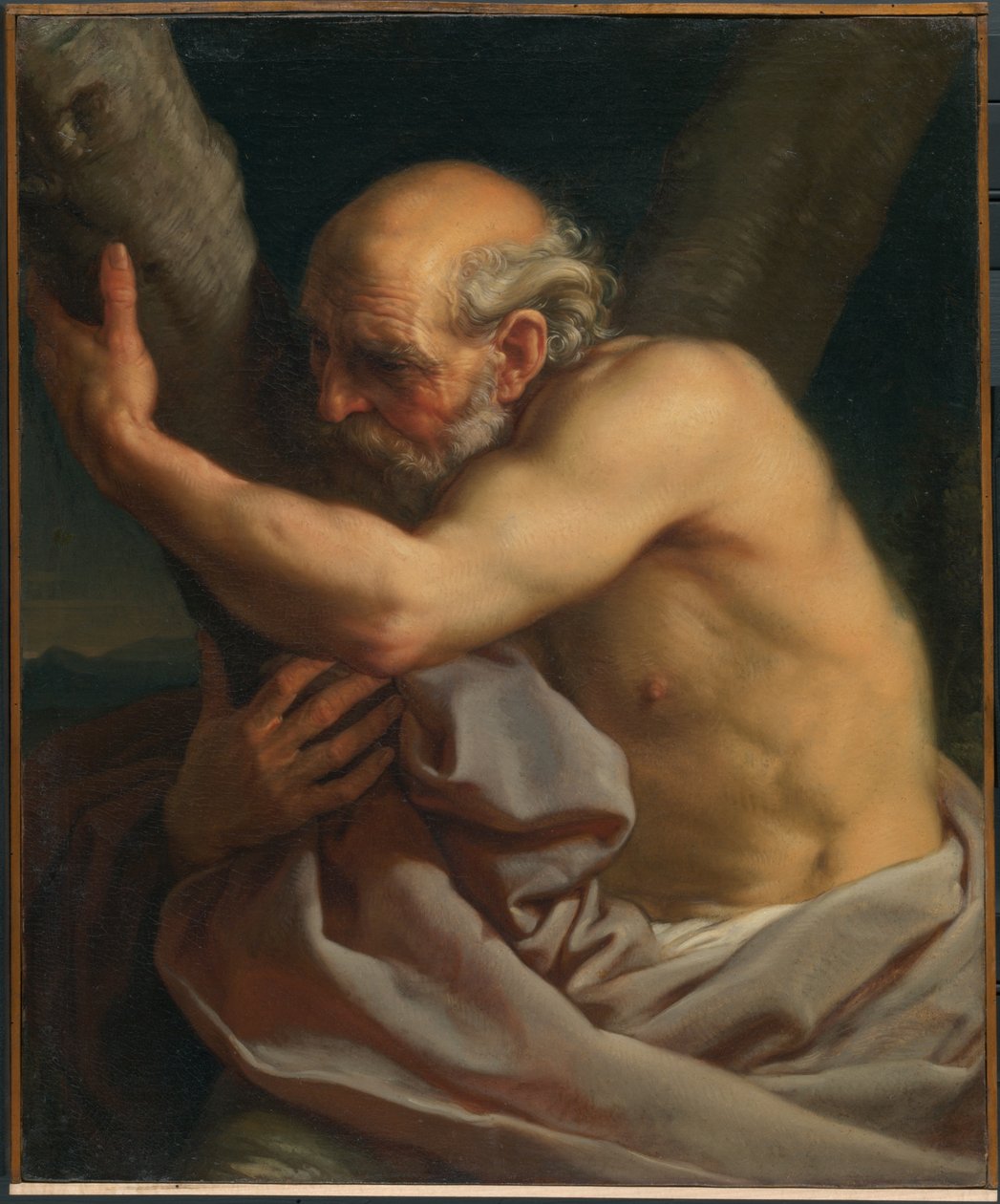 Sankt Andreas av Pompeo Girolamo Batoni