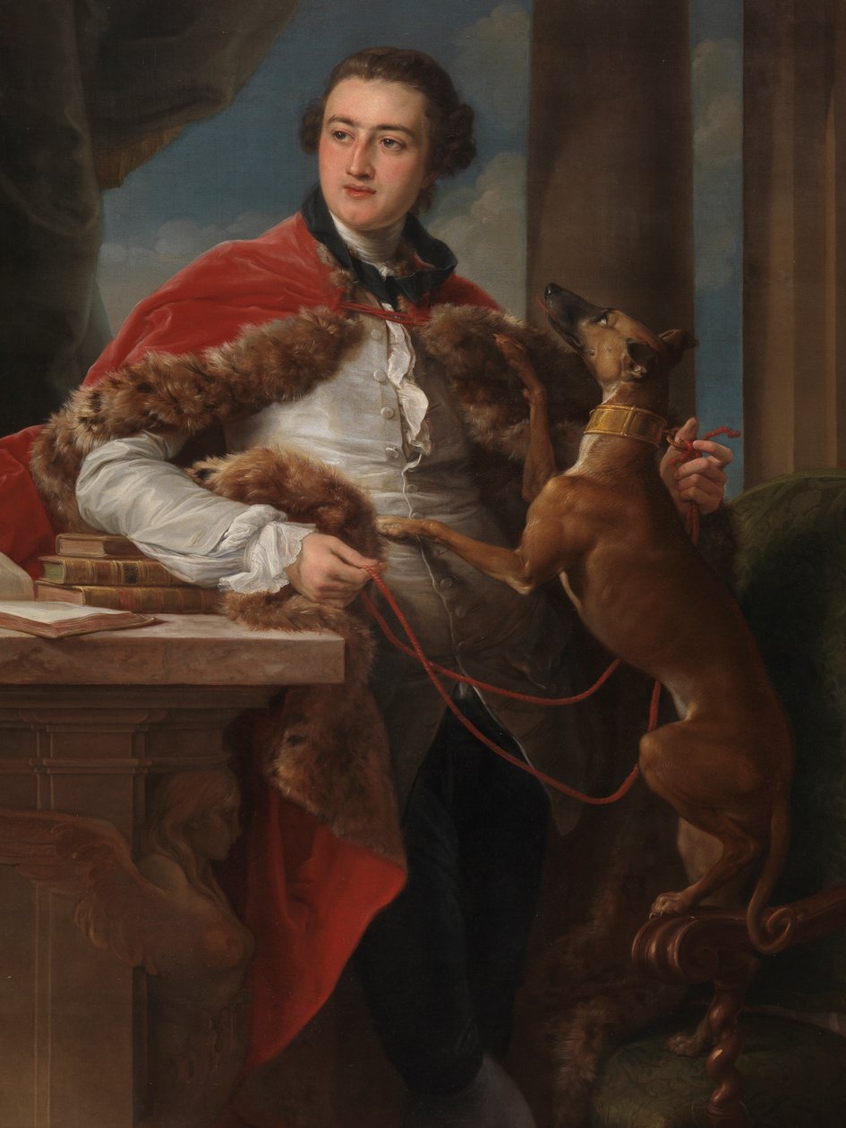 Den 7:e greven av Northampton, före 1787 av Pompeo Girolamo Batoni