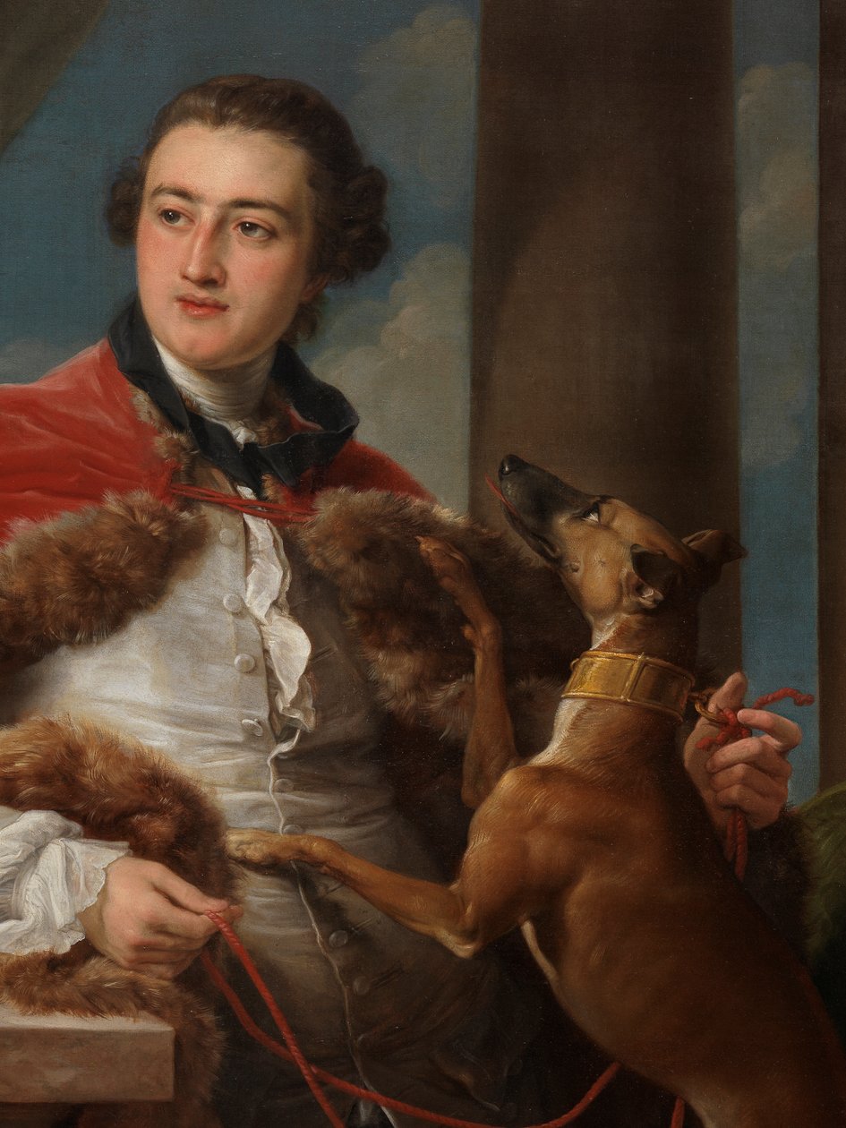 Den 7:e greven av Northampton, före 1787 av Pompeo Girolamo Batoni