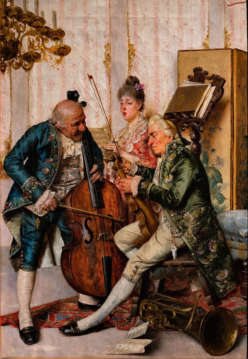 konsertmästare av Pompeo Massani