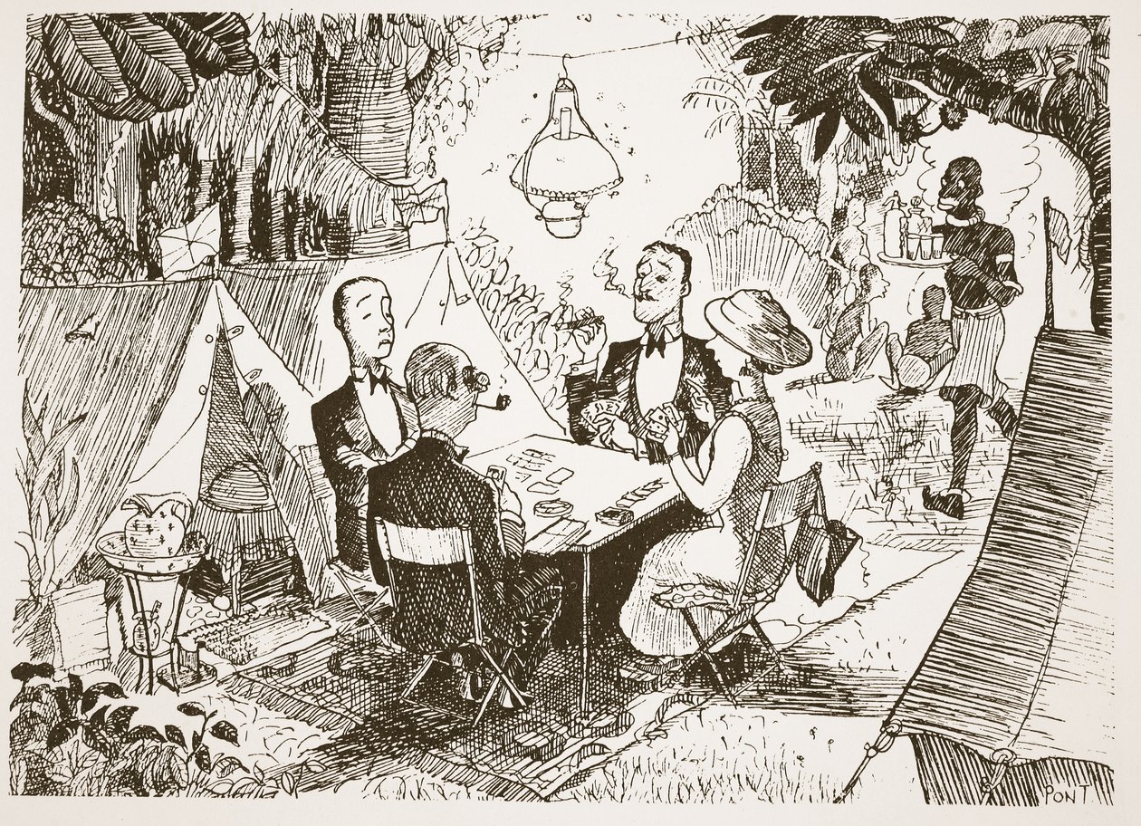 Anpassningsförmåga till främmande förhållanden, illustration från 