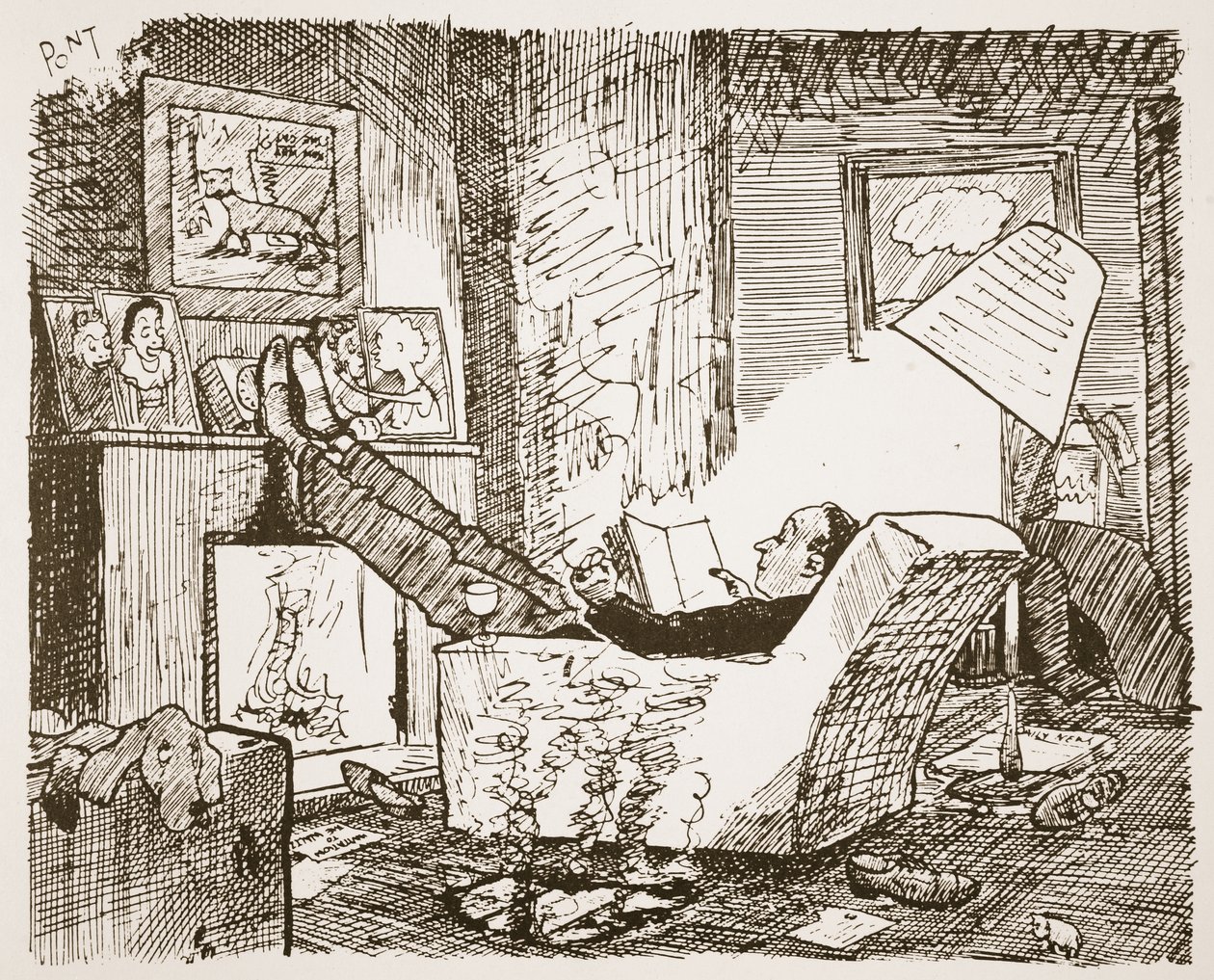 The Bachelor, illustration från 