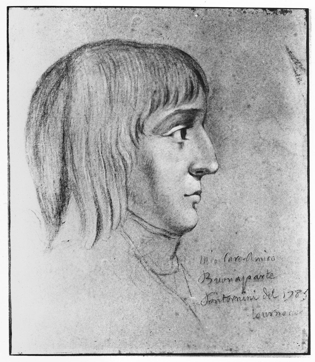 Napoleon Bonaparte, 16 år gammal, 1785 av Pontornini