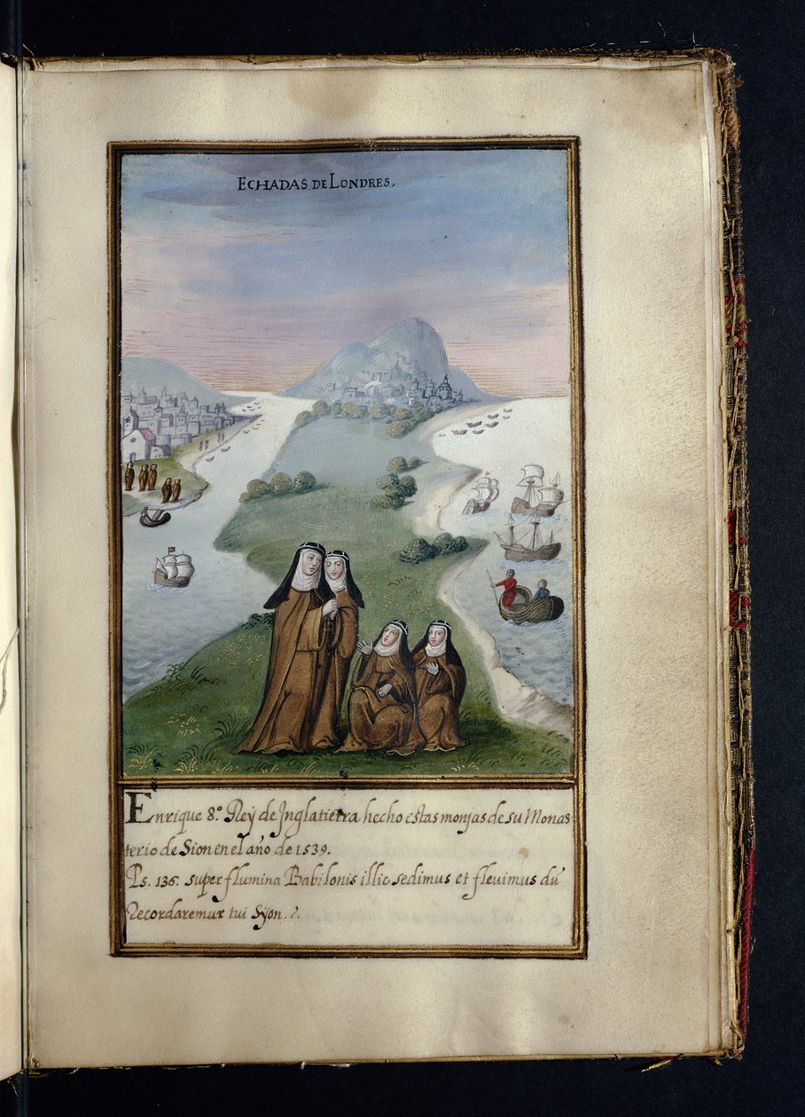 Utvisad från London, från en historia om Syon Nuns