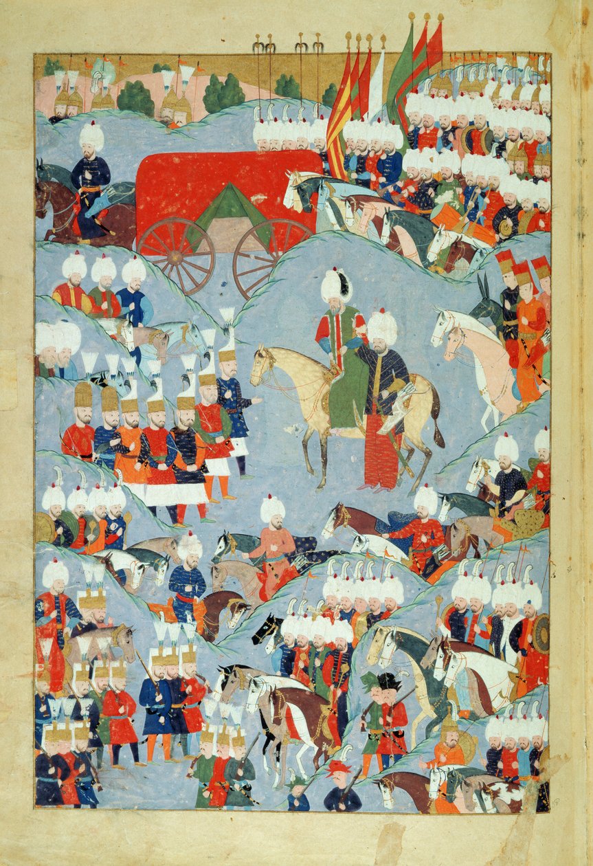 Johannes II (1455-95) Kung av Portugal, från Johannes II:s bok känd som boken om medlemmarna av St. Jakobs orden av Portuguese School