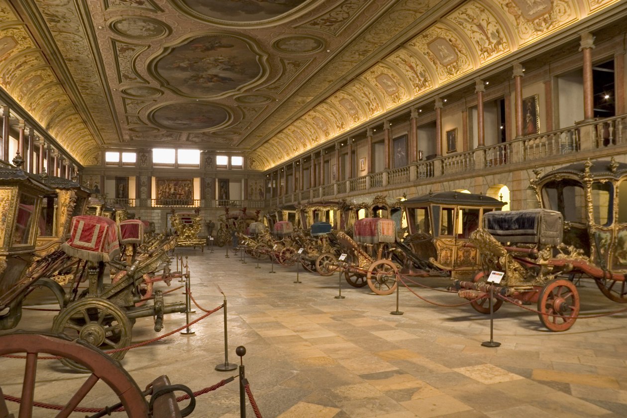 Museets interiör av Portuguese School