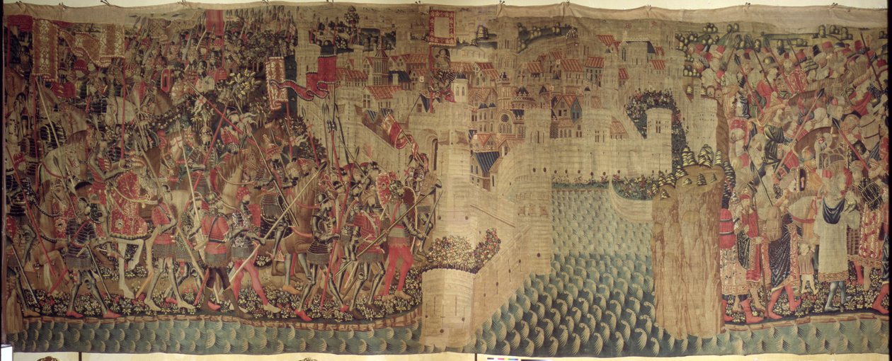 Erövringen av Arzila 1471 (se 177367-70) av Portuguese School