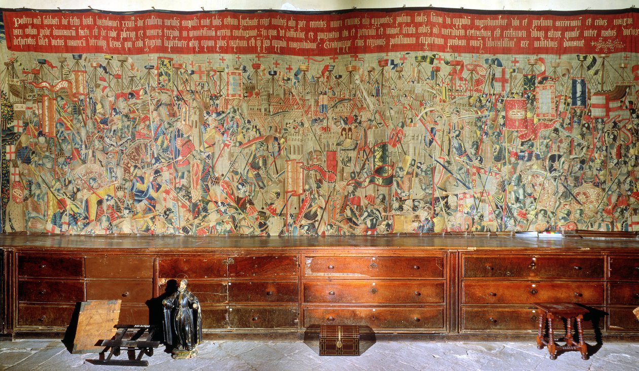 Erövringen av Arzila 1471 (se 177367-70) av Portuguese School