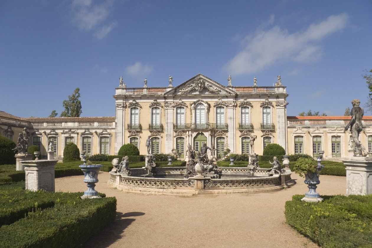 Utsikt över exteriören av Portuguese School