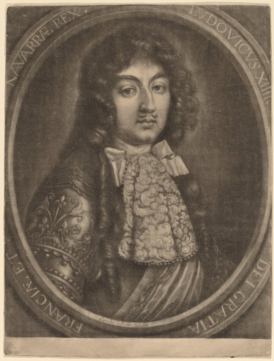 Ludvig XIV av Possibly Carel Allard