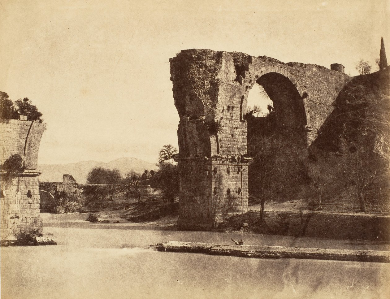 Augustus bro vid Nani, 1853-56. av Possibly by Jane Martha St. John.