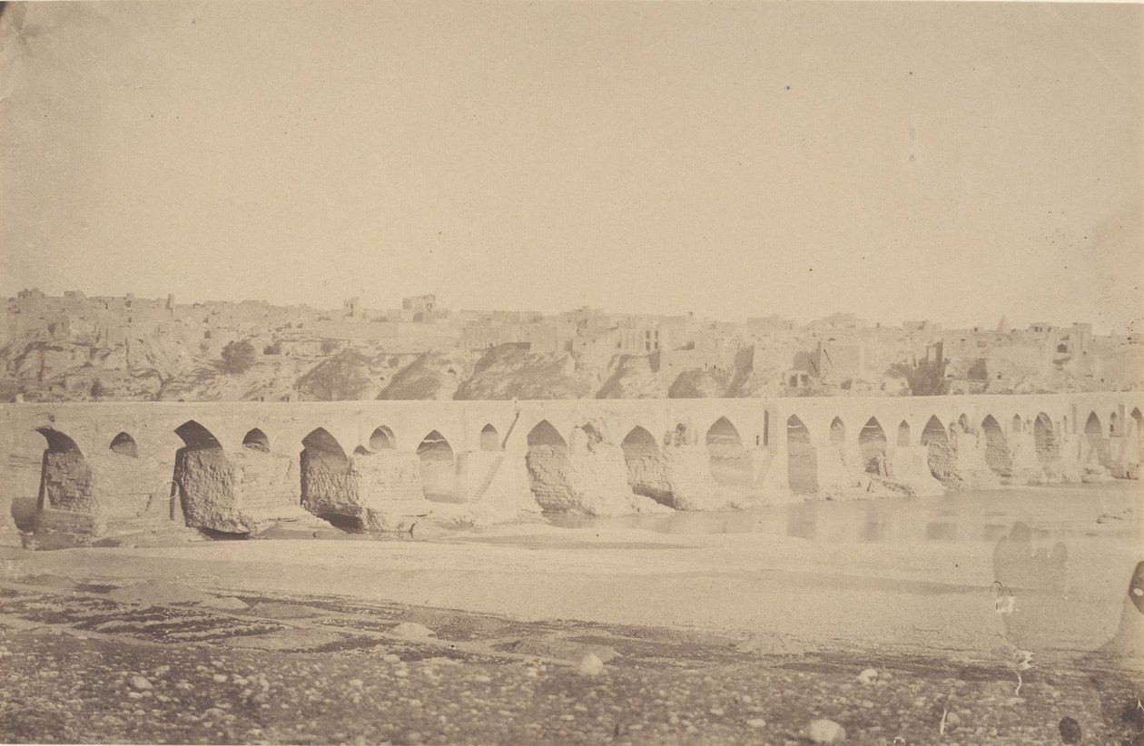 [Bron vid Dizfoul], 1840-60-tal. av Possibly by Luigi Pesce.