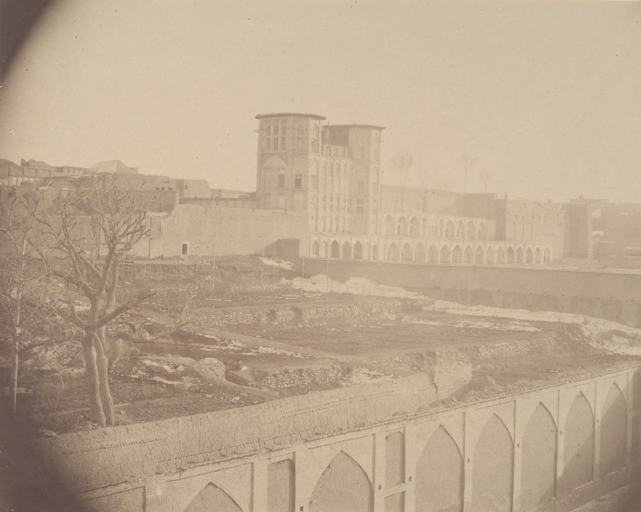 [Utsikt över Kermanshah, Kurdistans huvudstad], 1840-60-talen. av Possibly by Luigi Pesce.