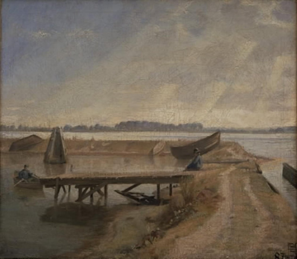 Septemberdag på Kalvebodstrand av Poul S. Christiansen