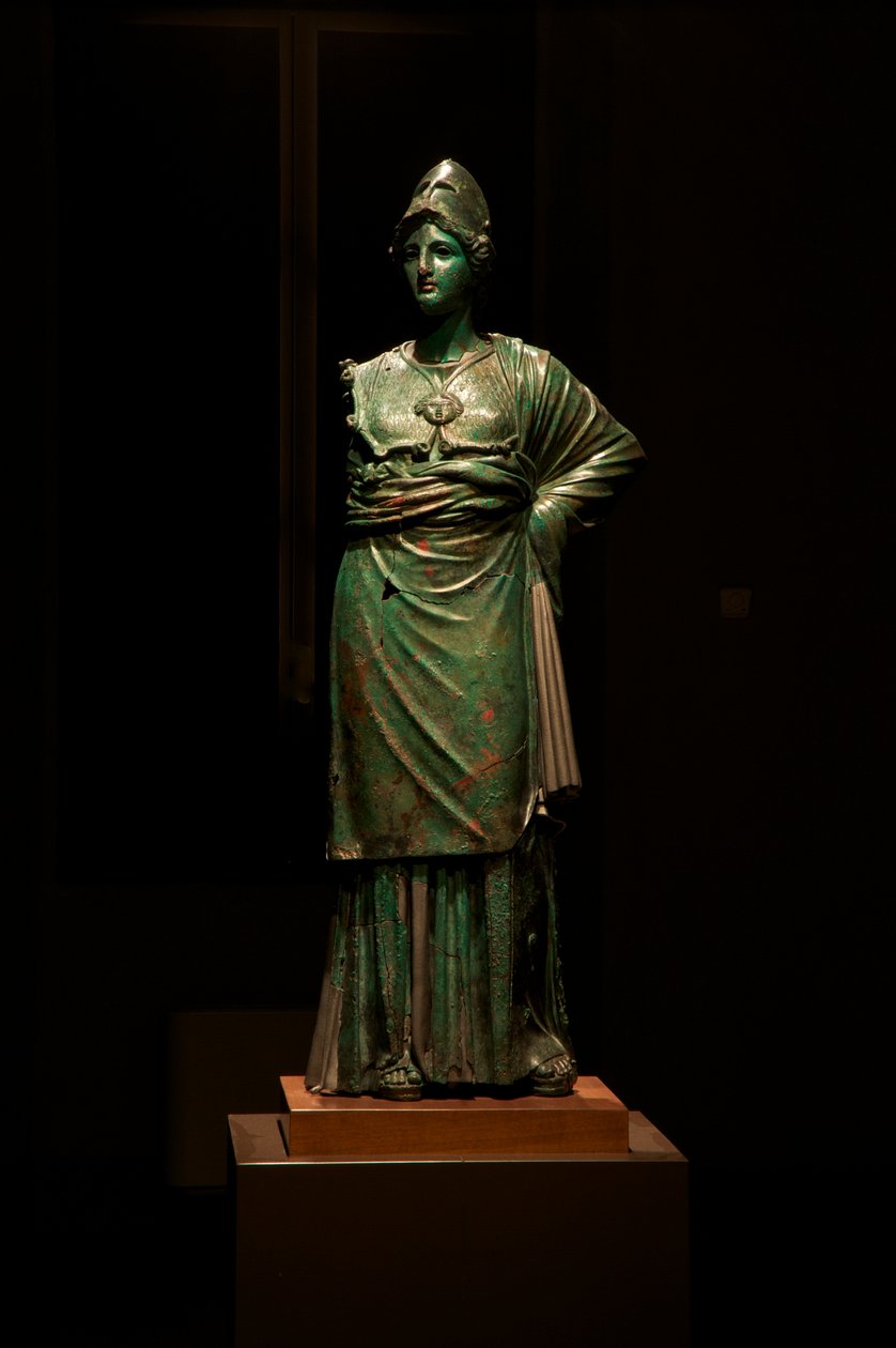 Minerva av Arezzo (brons) av Praxiteles