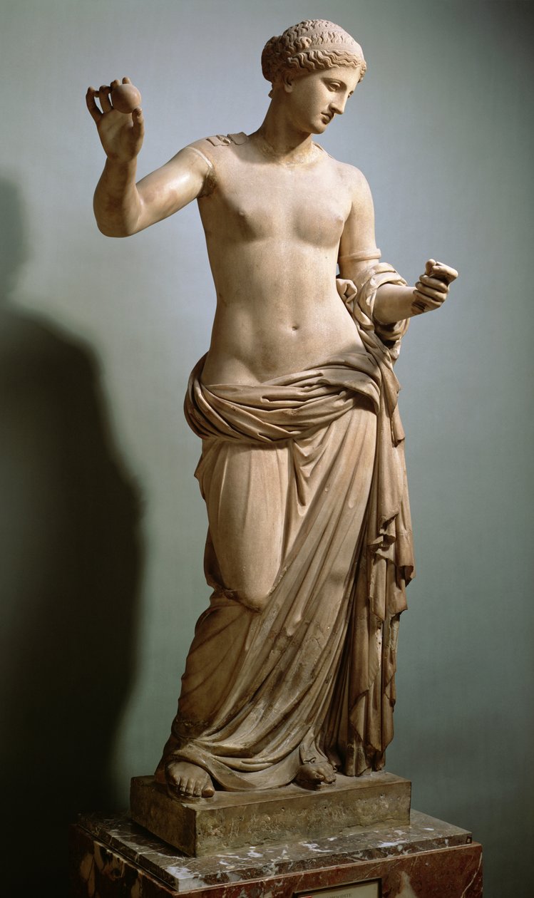 Venus från Arles, romersk kopia av ett grekiskt original, c.30 f.Kr.-14 e.Kr. (marmor) av Praxiteles