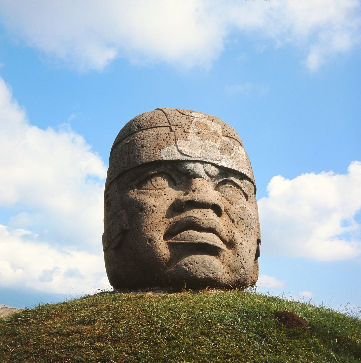 Jättehuvud, Olmec-kulturen av Pre Columbian