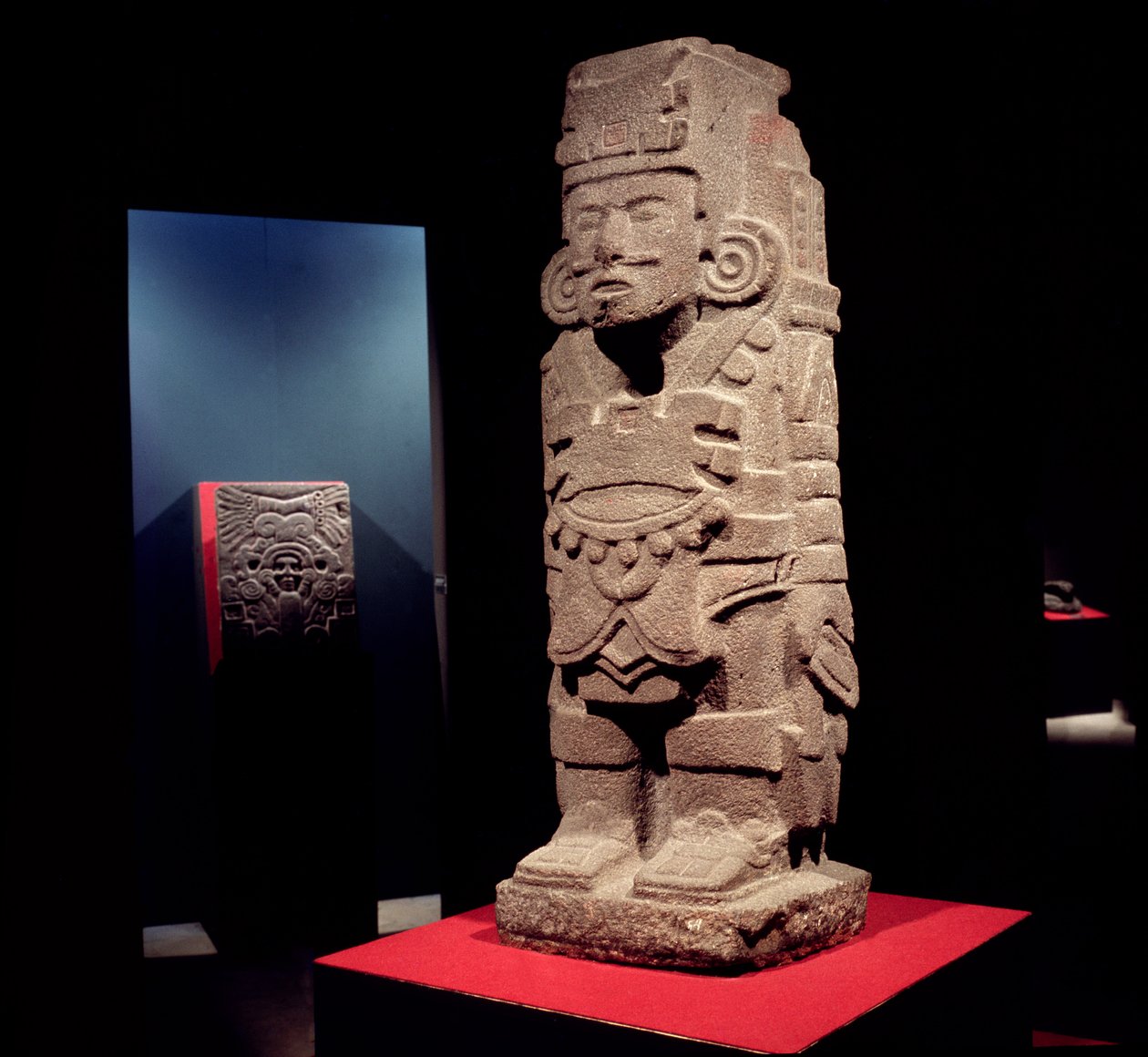 Warrior, från Toltec Culture av Pre Columbian