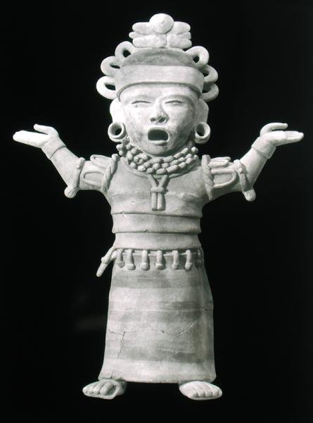 Cihuateteo Goddess, ursprungligen från El Tajin av Pre Columbian Pre Columbian