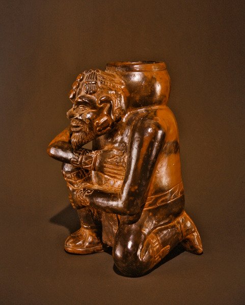 Effigy-kärl, Toltec Culture (keramik) av Pre Columbian Pre Columbian