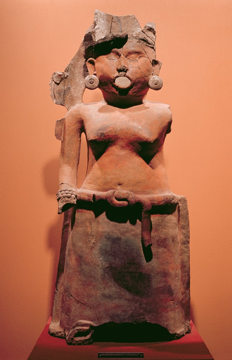 Fertilitetens gudinna, Huastecan (keramik) av Pre Columbian