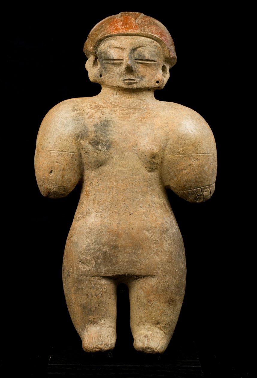 Precolumbiansk statyett / Chorrera-konst (terrakotta) av Precolombian Precolombian