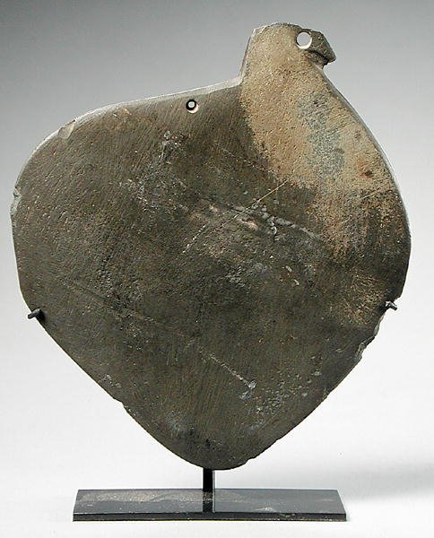 Fågelhövdad palett, möjligen en pärlhöna, Naqada II-period, ca 3500-3100 f.Kr. (grön skiffer) av Predynastic Period Egyptian
