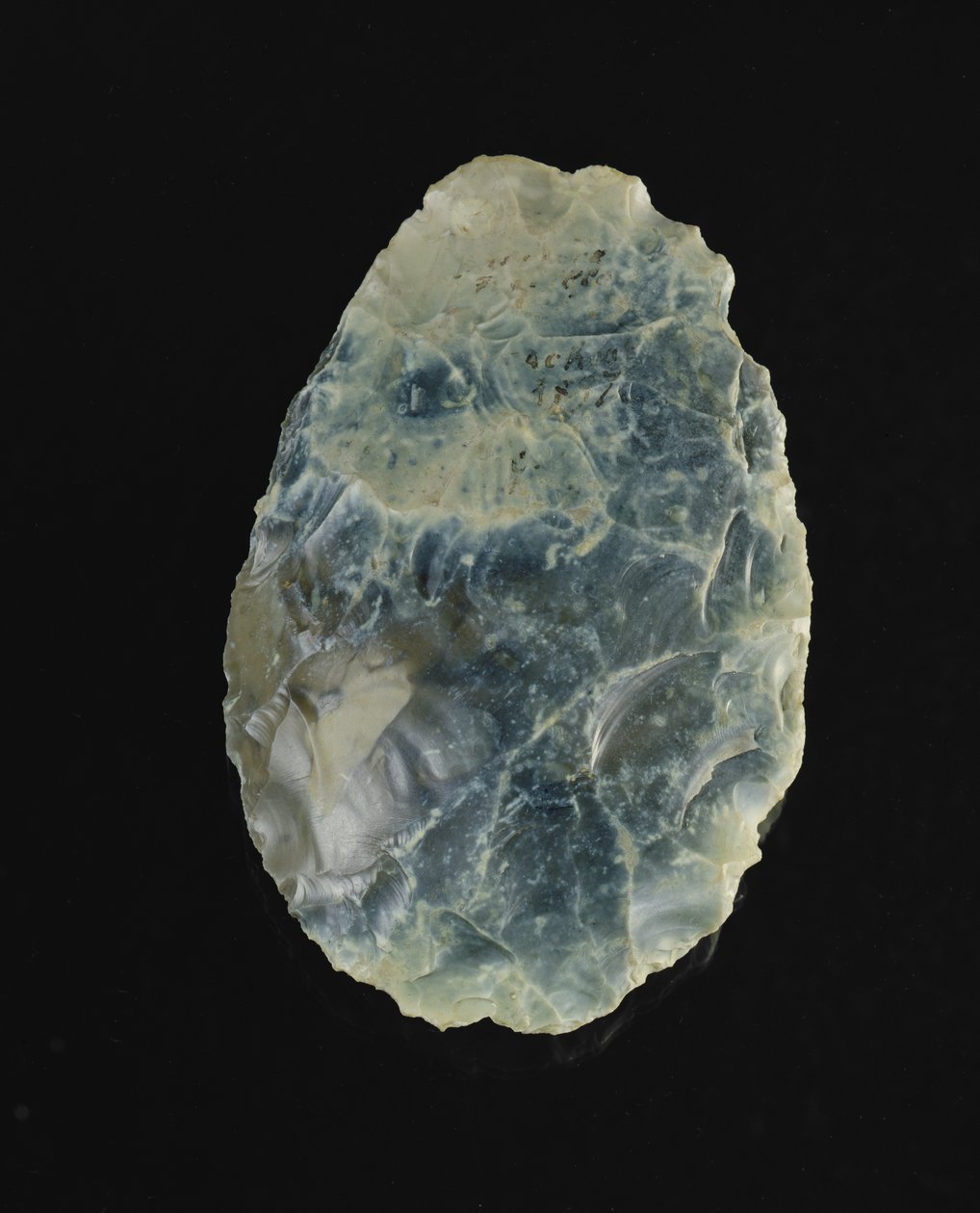 Acheulean biface flinta, nedre paleolitikum (flinta) av Prehistoric