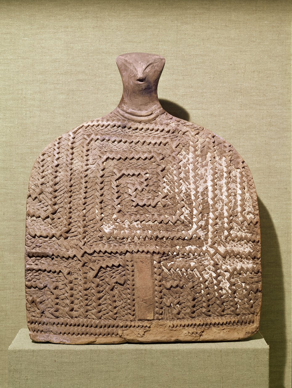 Stor maskulin figur (lera) av Prehistoric