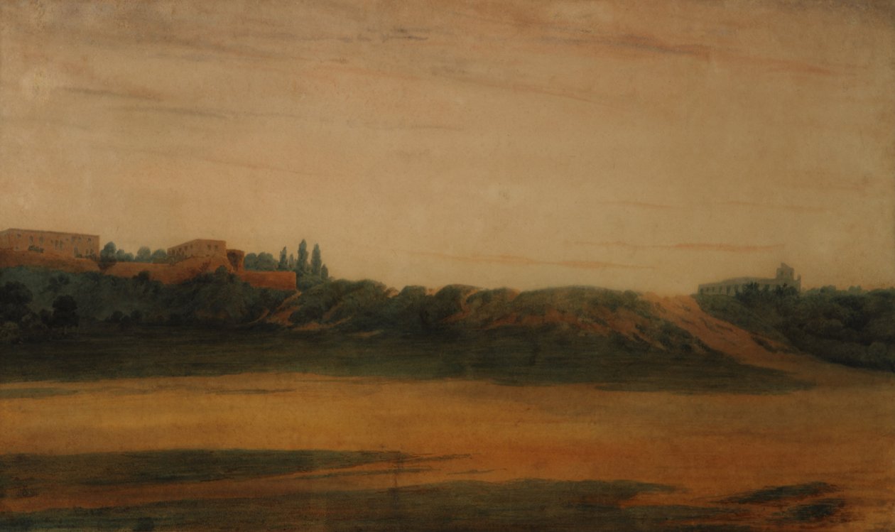 Paisaje (Recoleta Bs. As.) av Prilidiano Pueyrredon