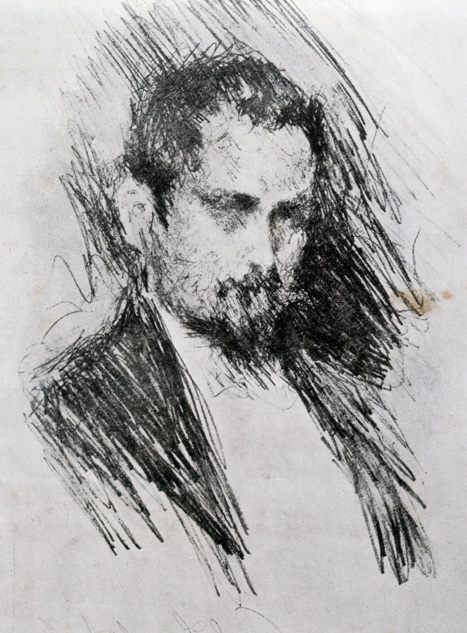 Porträtt av Luigi Illica (Castell