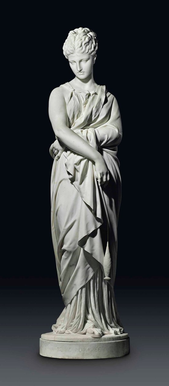 God berömmelse, c.1880 av Prosper Charles Adrien dEpinay