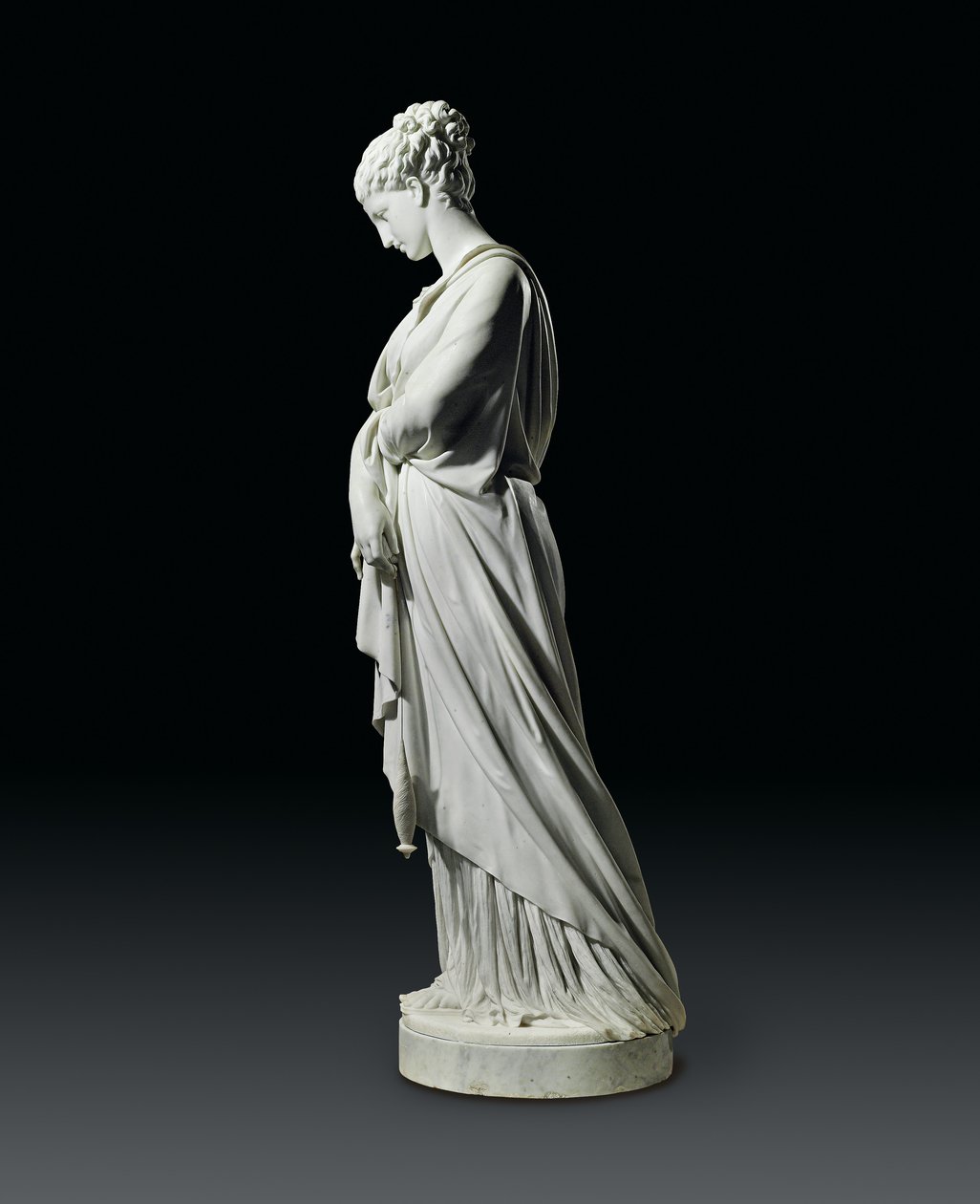 God berömmelse, c.1880 av Prosper Charles Adrien dEpinay