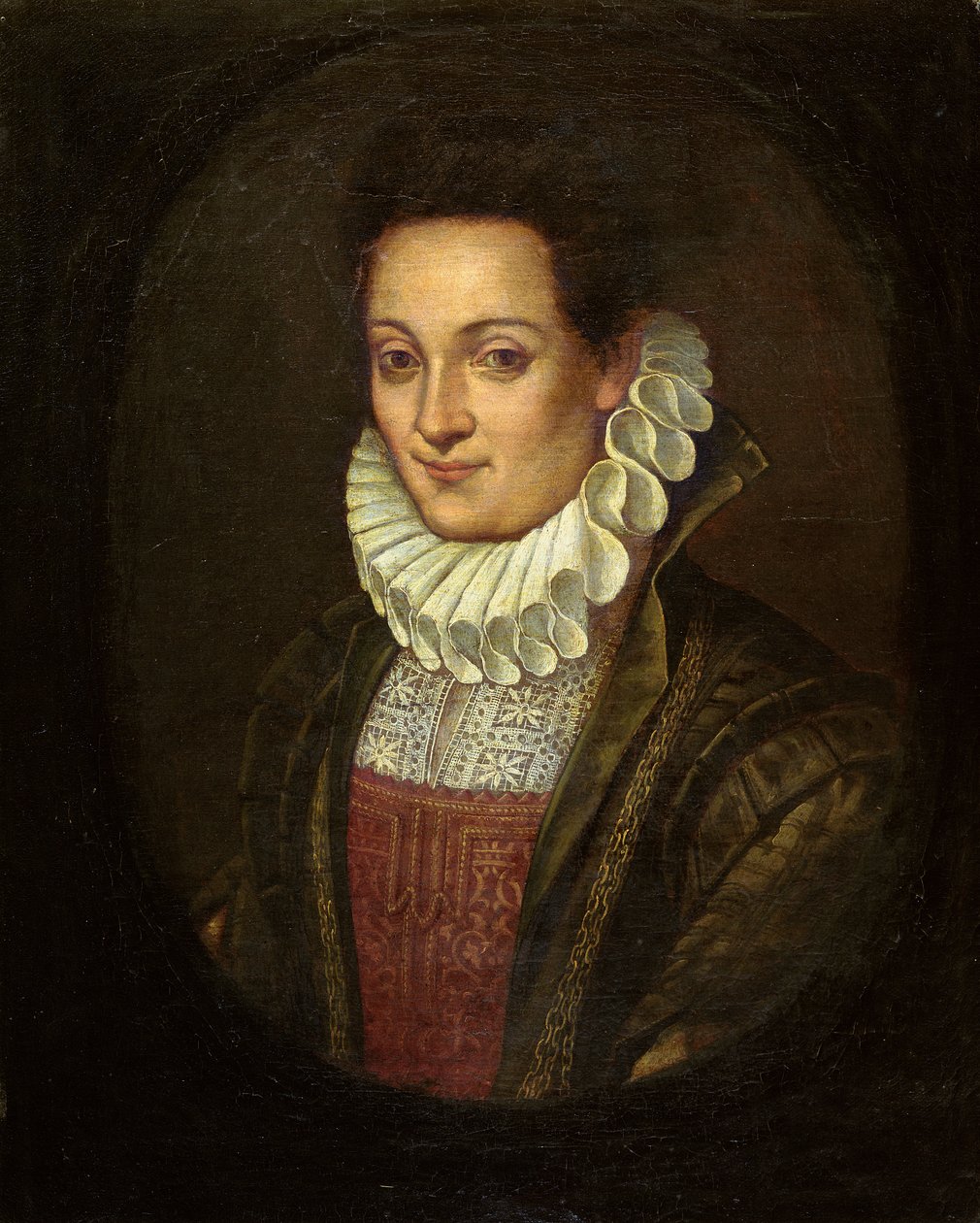 Porträtt av Lavinia Fontana eller självporträtt av konstnären, c.1595 av Prospero Fontana