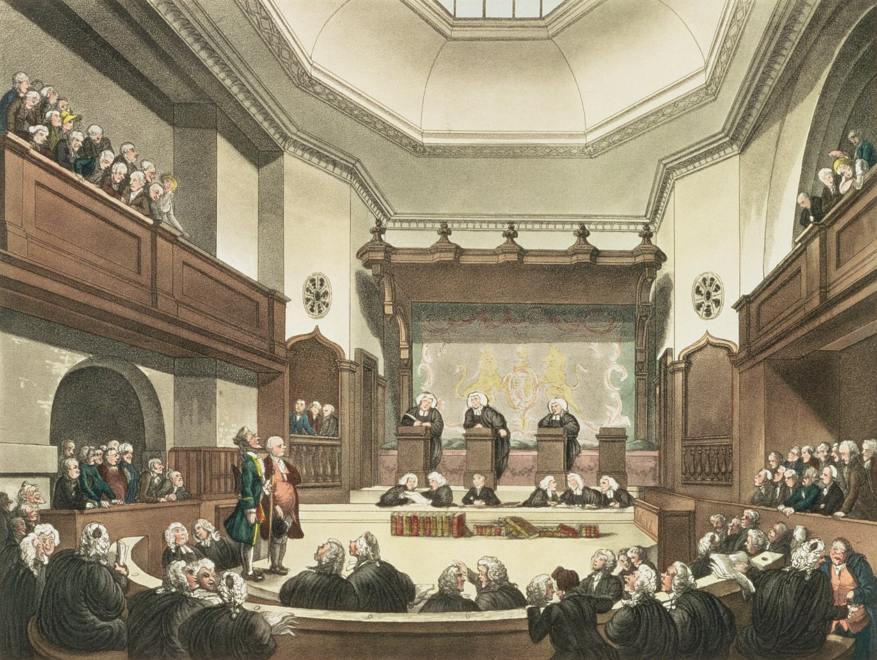 Court of Common Pleas, Westminster Hall, från 