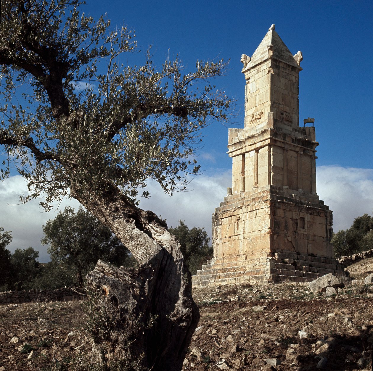 Libyens-puniska mausoleet av Punic Punic