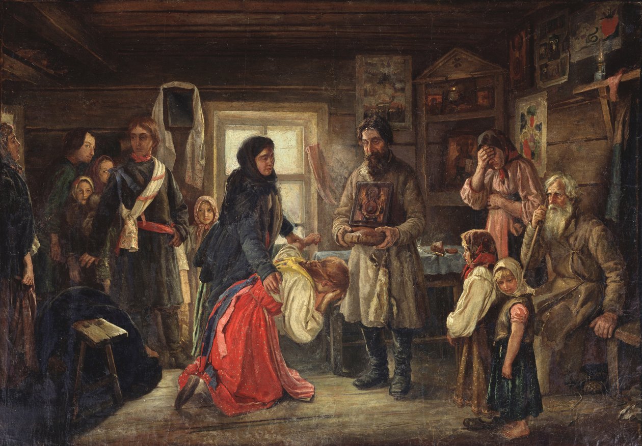 Före äktenskapet, 1900-talet av Pyotr Ivanovich Tselebrovski