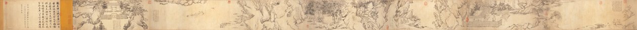 Illustration to the Second Prose Poem on the Red Cliff av Qiao Zhongchang