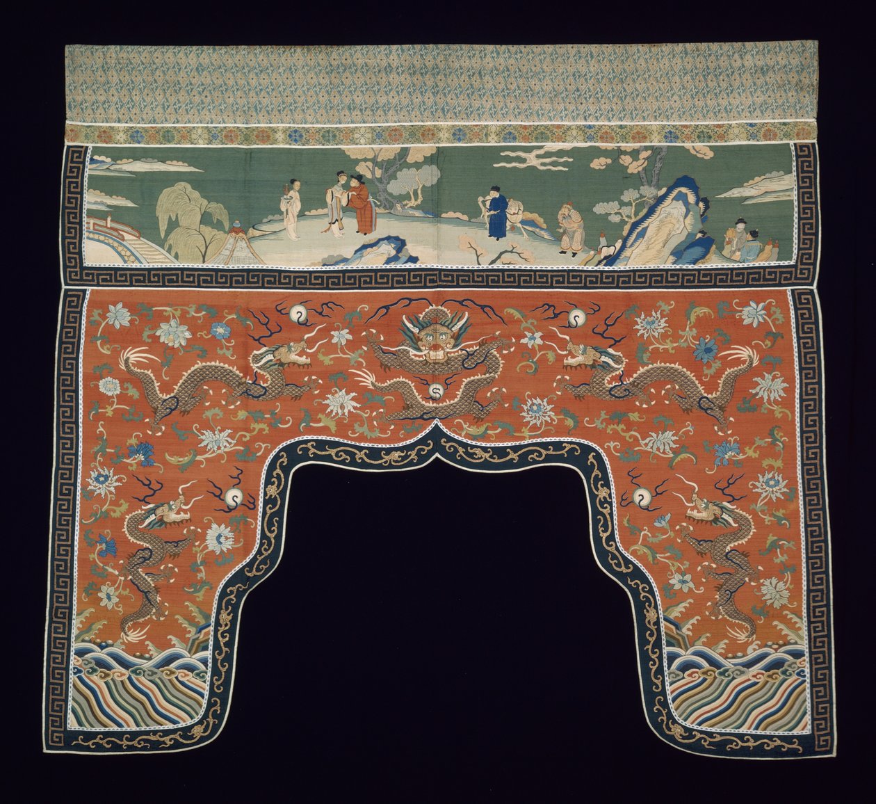 Valance, 1799 av Qing Dynasty Chinese School