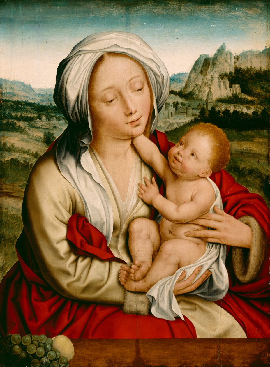 Madonna och barn, ca 1520 av Quentin Massys or Metsys