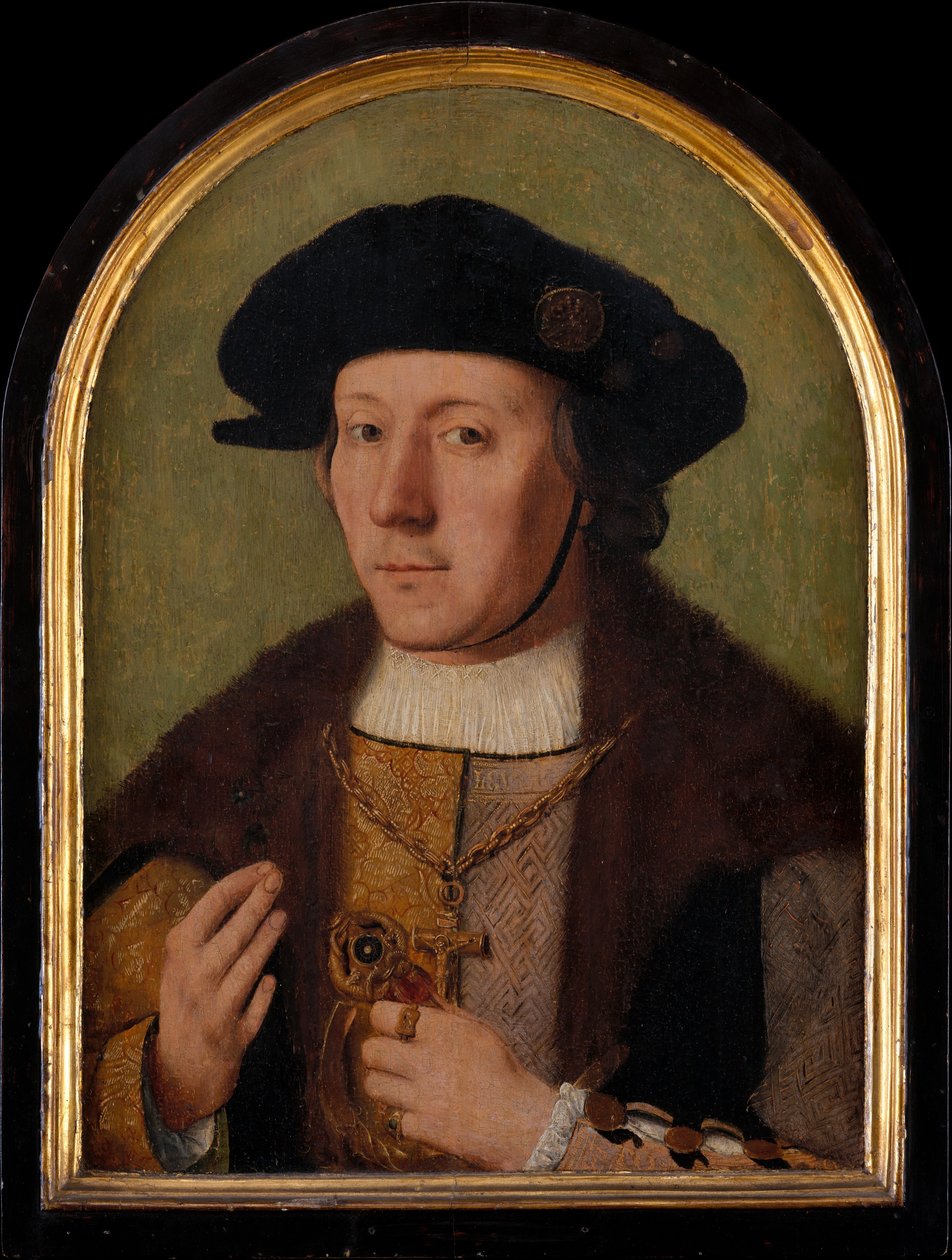 Porträtt av en man av Quentin Matsys