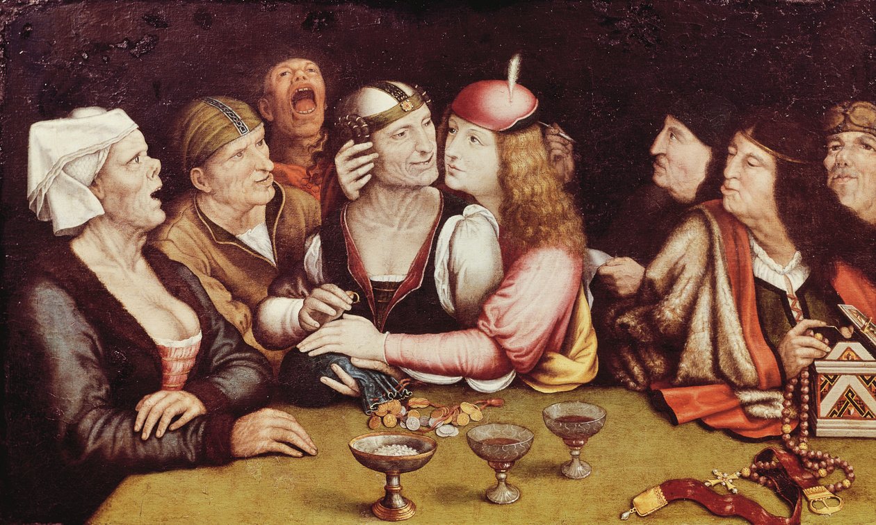Äktenskapsförord av Quentin Massys or Matsys