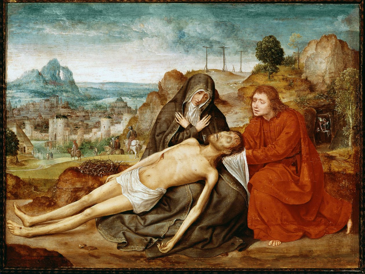 Pieta (målning av Quentin Massys or Metsys