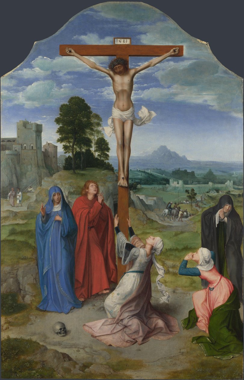 Korsfästelsen, ca 1515 av Quentin Massys or Metsys