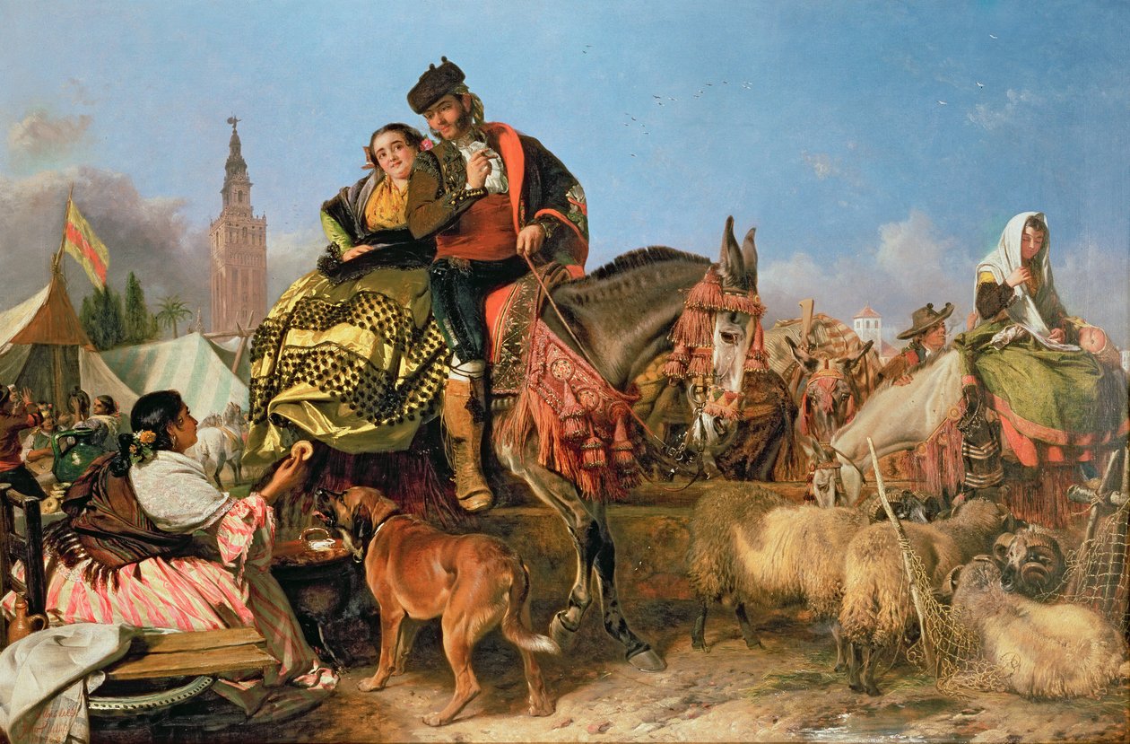 Mässa i Sevilla av R. and Phillip, John Ansdell