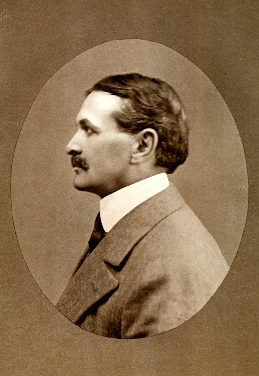 Robert Smythe Hichens, engelsk journalist och romanförfattare, 1908. av RA Reaks