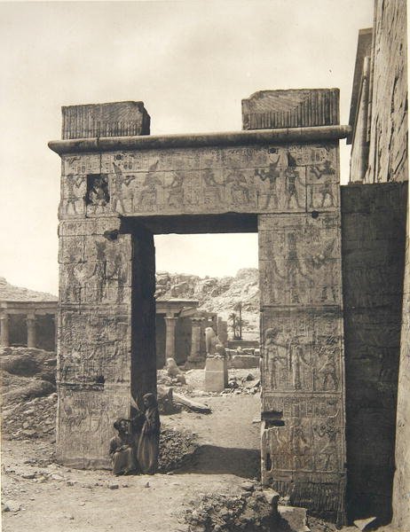 Isis tempel i Philae av R.M. Junghaendel