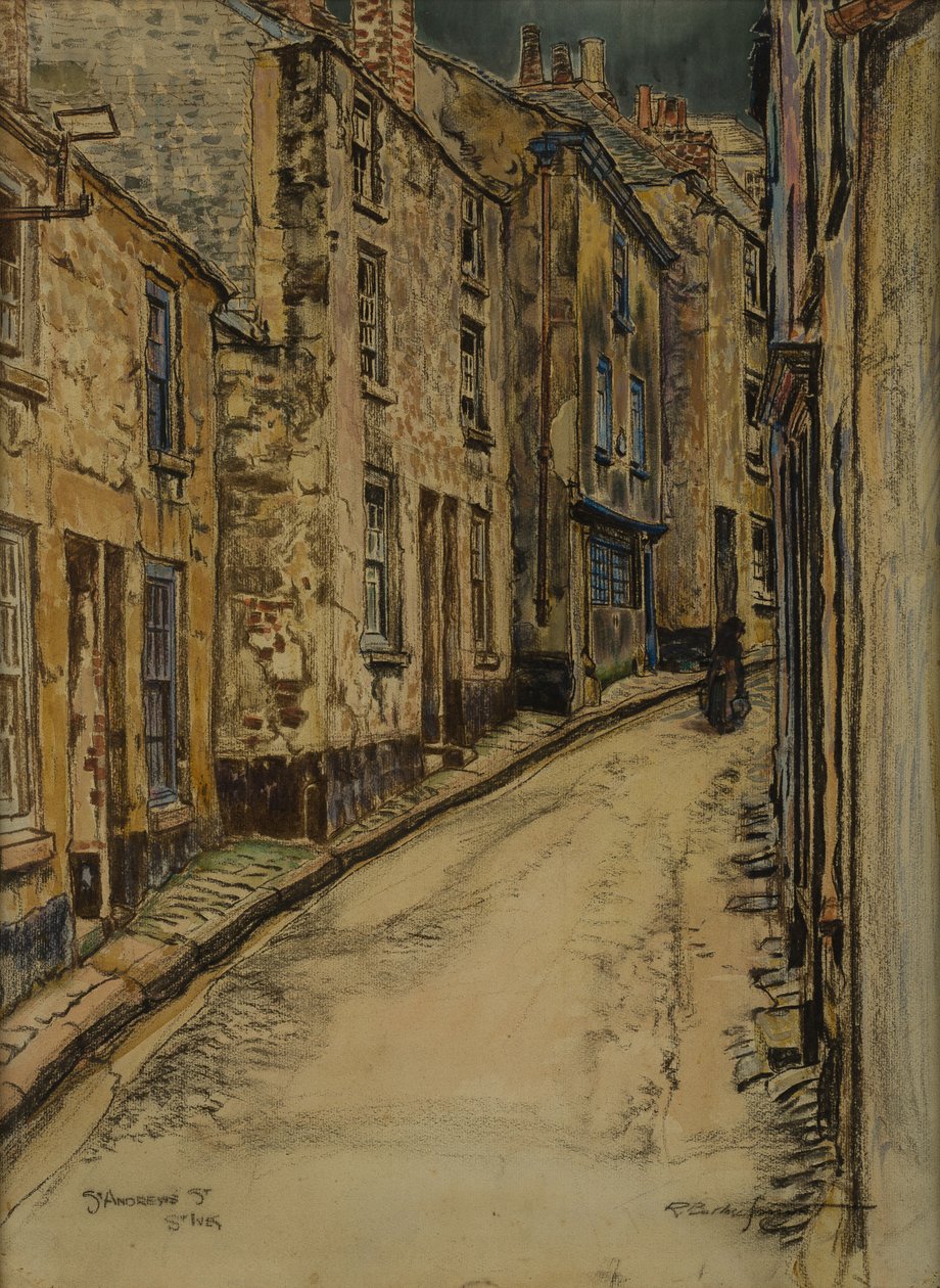 St Andrews Street, St Ives (blandade media) av R. Borlase Smart