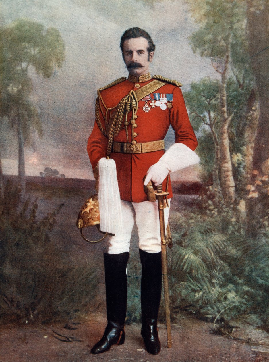 Douglas Mackinnon Baillie Hamilton Cochrane, 12:e earl av Dundonald, 1852–1935, 1902. av R Faulkner